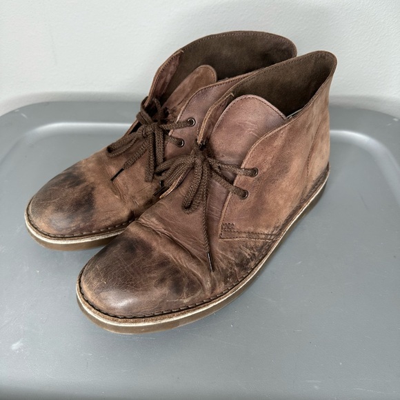 Clarks Brown Chukka Boots